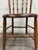 Antique Rustic Farmhouse Windsor Hoop Back Bow Back Spindle Dining Chairs - Pair For Sale - Image 9 of 10