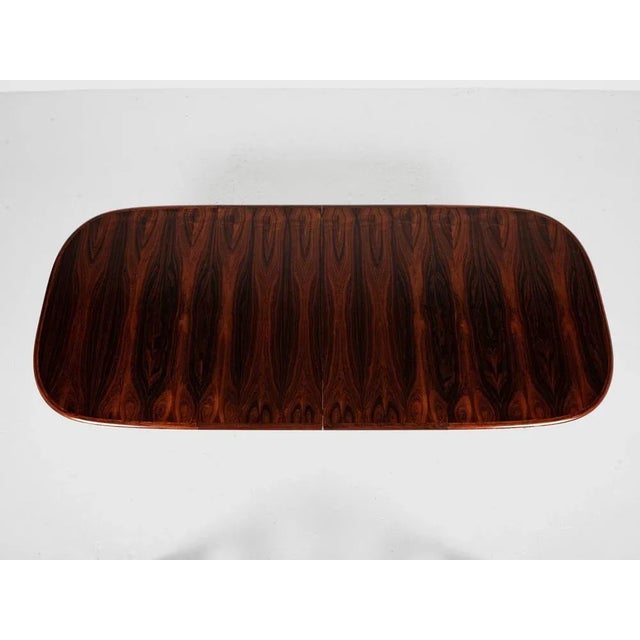 Mid-Century Danish Oval Dining Table in Rosewood, 1960s For Sale - Image 12 of 13
