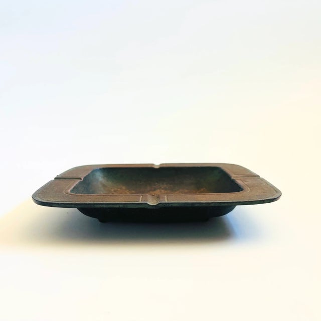 Traditional Cast Iron Rooster Ashtray For Sale - Image 3 of 6