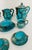 Coffee Service in Polychrome Porcelain, Set of 14 For Sale - Image 3 of 8