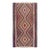 Mid Century Modern Diamond Colorful Turkish Decorative Kilim 6' 3" X 11' 6" Rug For Sale
