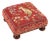 Medieval Fox Tapestry Footstool For Sale