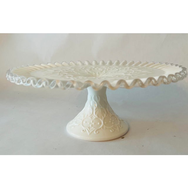 vintage-fenton-silvercrest-spanish-lace-cake-stand-chairish