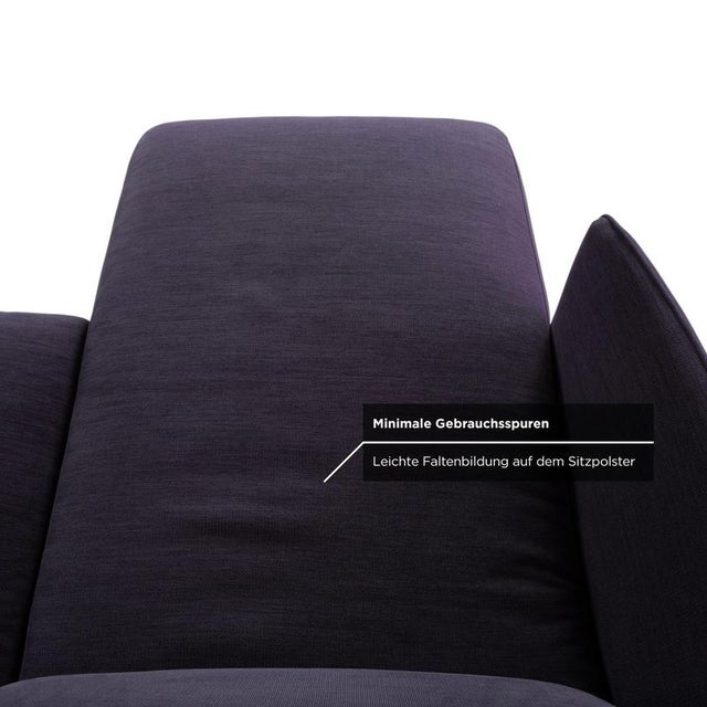 Fabric Osaka Corner Sofa in Blue Purple Aubergine from BoConcept For Sale - Image 6 of 15