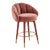 Myla Salmon Swivel Counter Stool For Sale