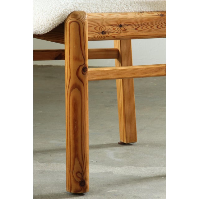 Contemporary Vintage Danish Pine Dining Chairs attributed to Dyrlund, 1980s, Set of 6 For Sale - Image 3 of 18