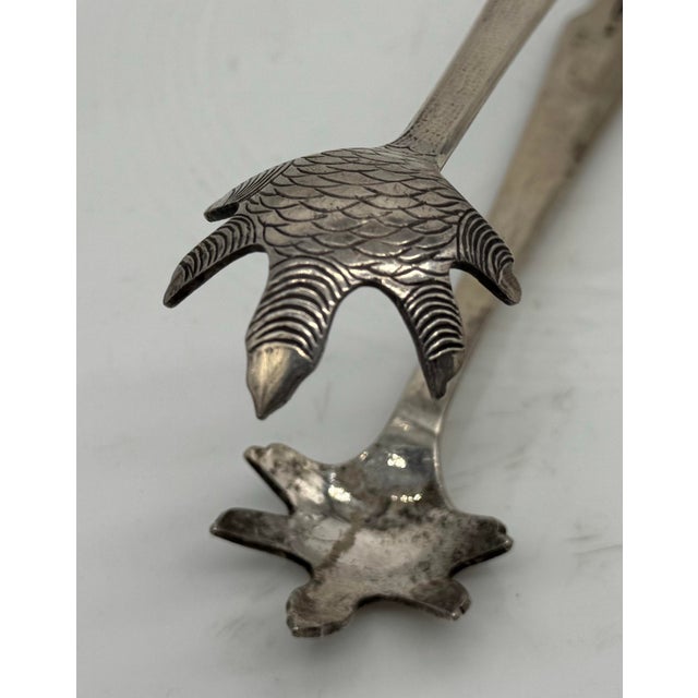 Antique 1920’s NanKing Store Sterling Silver Ice Bucket With Ice Tongs From Shanghai For Sale - Image 12 of 12