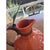 Vintage Bauer Pottery Ringware Pitcher w Metal Lid Handle 9" Los Angeles For Sale - Image 9 of 10