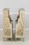 Wood Pair Artist Signed Chinoiserie Style 2 Drawer Open Bookcases For Sale - Image 7 of 18