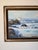 Mid-Century Modern 1970’s Liz Lemons Impressionist Coastal Landscape Oil on Canvas, Framed For Sale - Image 3 of 12