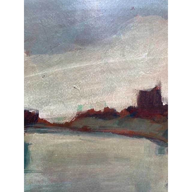 Tardelli, Landscape, 20th Century, Oil Painting on Panel, Framed For Sale - Image 5 of 7