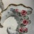 1950s Pair of Norcrest Wall Pocket Cornucopia Shape Hand Made Roses & Leaves Gold Trim For Sale - Image 4 of 5