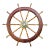 Sixty-Seven Inch Antique Ships Wheel For Sale