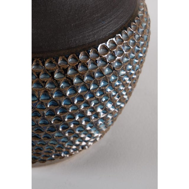 Gray Vintage Danish Table Lamp from Søholm Keramik, 1960s For Sale - Image 8 of 11