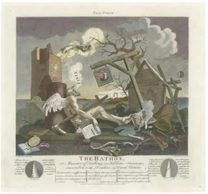 Hogarth, Final Satire: The Bathos, 1800, Print