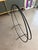 60s Solid Wrought Iron Fireplace Log Holder Hoop Design Umanoff Tepper Style For Sale - Image 10 of 12