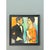 Late 20th Century Vintage Abstract Expressionist Figurative Painting For Sale - Image 5 of 13