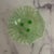 Victorian Antique Northwood Daisy Pearl Green Opalescent Vaseline Ruffled Bowl For Sale - Image 3 of 3