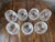 Waterford Lismore Brandy Snifter Glasses Set of 7 Made of Crystal Glass Made in Ireland 2 5/8” diameter at the rim, 4.25”...