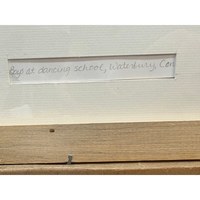 Boys at Dancing School, Waterbury, Connecticut, 1945 Signed by Alfred Eisenstaedt For Sale - Image 15 of 17