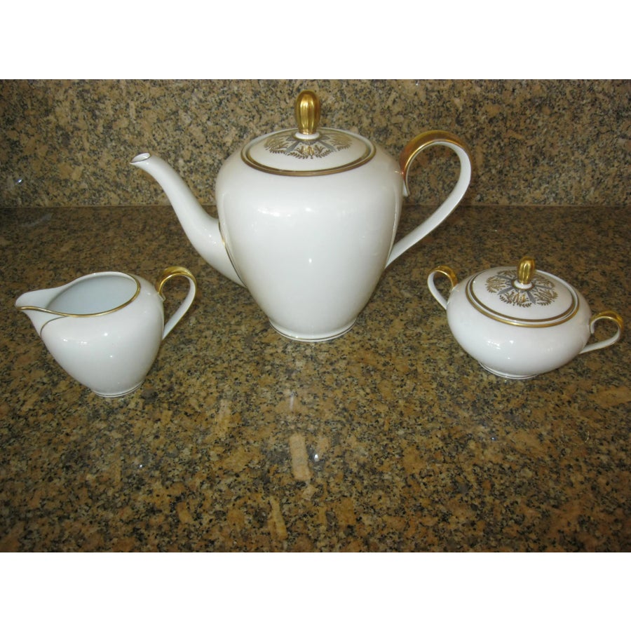 Hutschenreuther Selb Luxury Teaset Bavaria Germany 5 Pieces