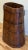 Early 20th Century Antique Large Wood Bucket Umbrella Stand With Metal Fittings For Sale - Image 5 of 10