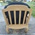 Baker Furniture Company 1990s Schnadig Ming Style Chow Leg Lounge Chair W/ Greek Key Arms For Sale - Image 4 of 13