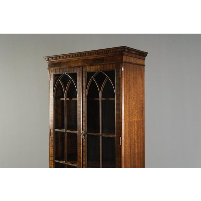 Late 20th Century English Bookcase from Reprodux For Sale - Image 14 of 18