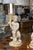 Pair of Italian Giltwood Cherub Candlestick Lamps For Sale - Image 4 of 10