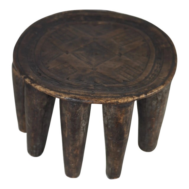 19th Century Nigerian 10 Legged Nupe Stool For Sale