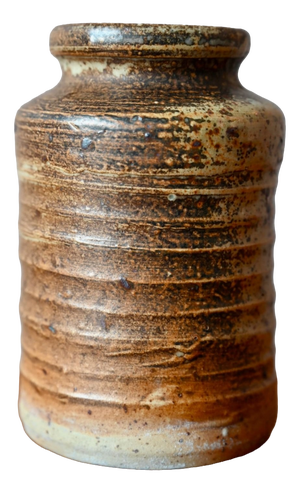 Scandinavian Stoneware Ceramic Vase, 1960s