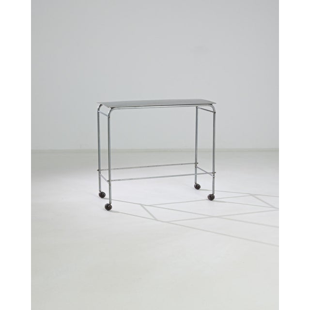 1960s French Metal Cart For Sale In Greensboro - Image 6 of 6