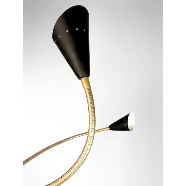 Mid-Century Modern Mid-Century Sputnik Chandelier with Flexible Arms For Sale - Image 3 of 5