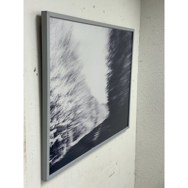 Early 21st Century Abstract Tree Line Reproduction Print, Framed For Sale - Image 5 of 12