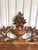 French French Louis XVI Floral Urn Wall Guilded Mirror For Sale - Image 3 of 7