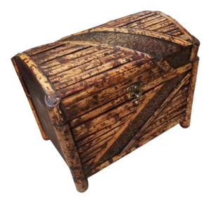 Small Bamboo Storage Trunk