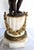 19th Century French Louis XVI Style Figural Bronze and Marble Candelabra - A Pair For Sale - Image 17 of 18