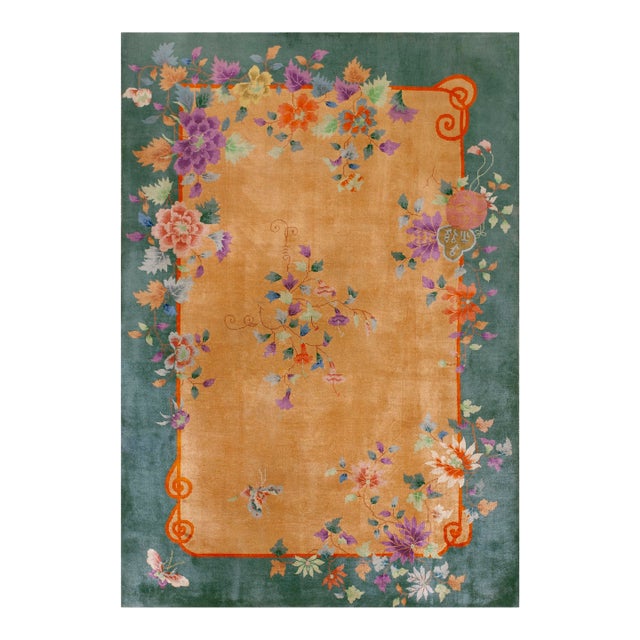 1920s Chinese Art Deco Carpet For Sale