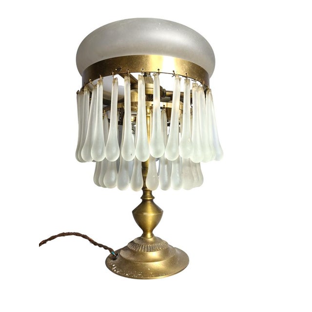 Murano Waterfall Lamp, in Good conditions. Designed 1950 to 1959 European Plug (up to 250V).The wiring of this item may be...