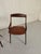 Vintage Wooden Table Chair, 1950 For Sale - Image 6 of 9