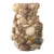 Vintage Mid-Century Coastal Seashell Mosaic Art Vase For Sale