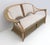 Mid-Century Modern Italian Rattan and Wicker Two Armchairs and Sofa, 1979, Set of 3 For Sale - Image 6 of 18