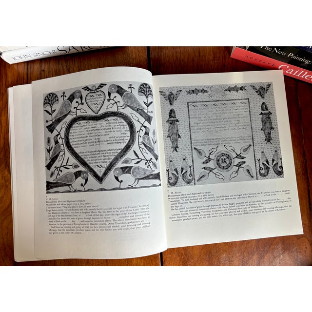 American 1973 First Edition "Nineteenth Century Folk Painting: Our Spirited Heritage" Museum Exhibition Art Book For Sale - Image 3 of 11