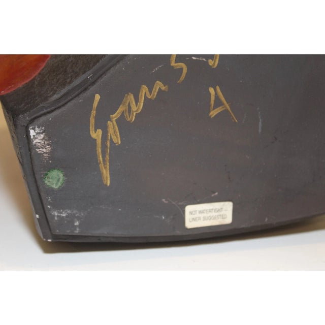 Late 20th Century Tony Evans Raku Pottery Signed & Numbered For Sale - Image 15 of 16