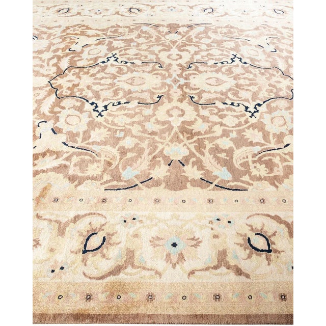 Solo Rugs Eclectic, One-of-a-Kind Hand-Knotted Area Rug - Brown, 8' 3" x 10' 2" For Sale - Image 4 of 8