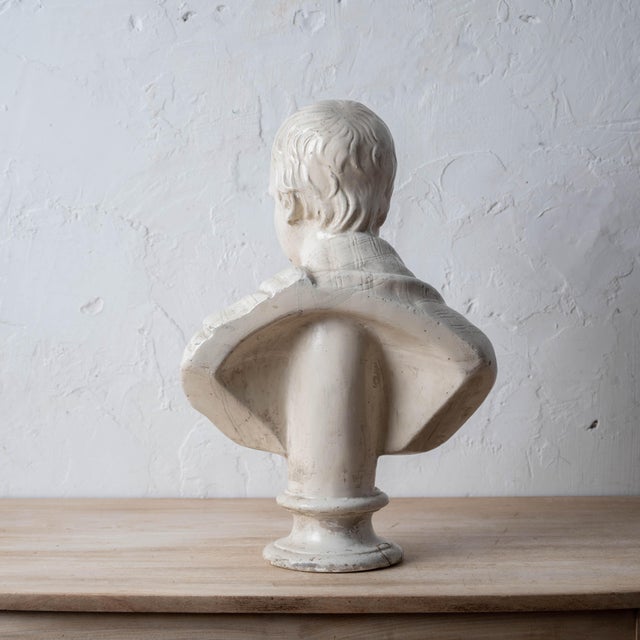 After Sir Francis Chantrey, Library Bust of Sir Walter Scott, Circa 1840 For Sale - Image 10 of 13