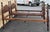 Pair 19th Century Early American Style Walnut Converted Semi-Poster Twin Rope Bedframes For Sale - Image 4 of 13