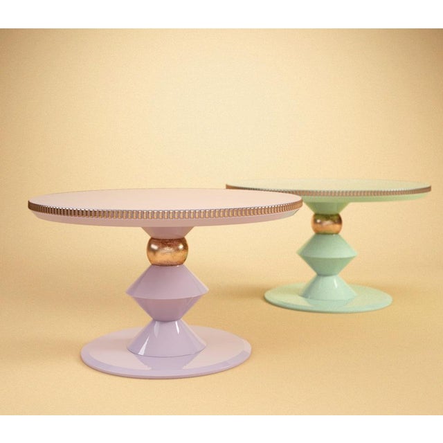 Metal Petit Cortez II Dining Table by Malabar For Sale - Image 7 of 8