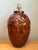 Vintage Brown Glazed Ceramic Elephant Lamp For Sale - Image 9 of 12