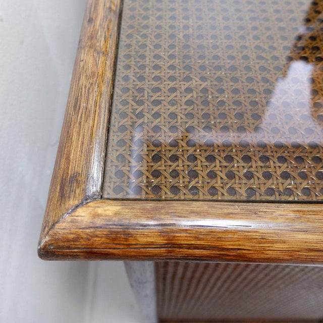 Mid-Century Bamboo and Cane Sideboard, 1960s For Sale - Image 11 of 16